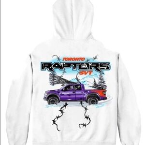 Warren Lotas NBA FORD Raptors Hoodie White Large